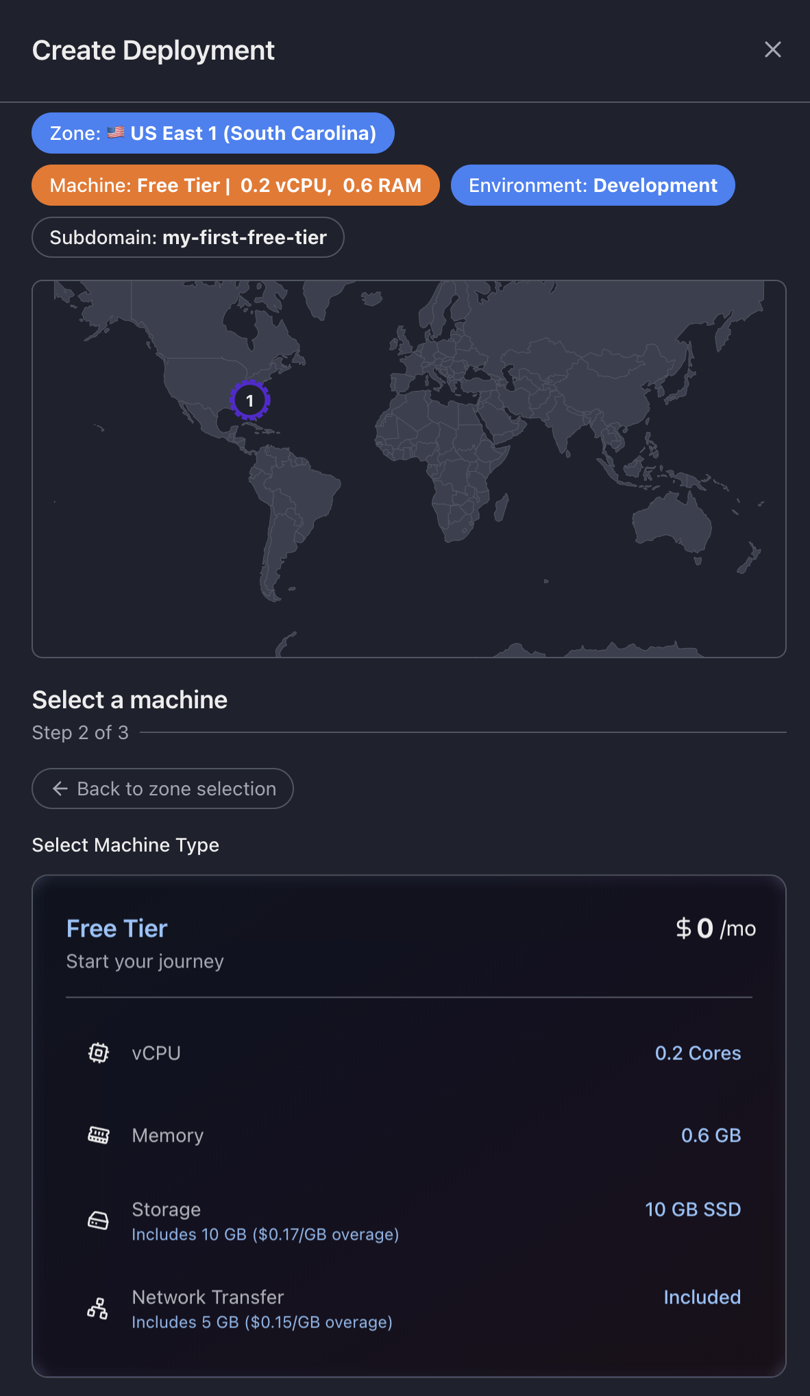 Select A Machine